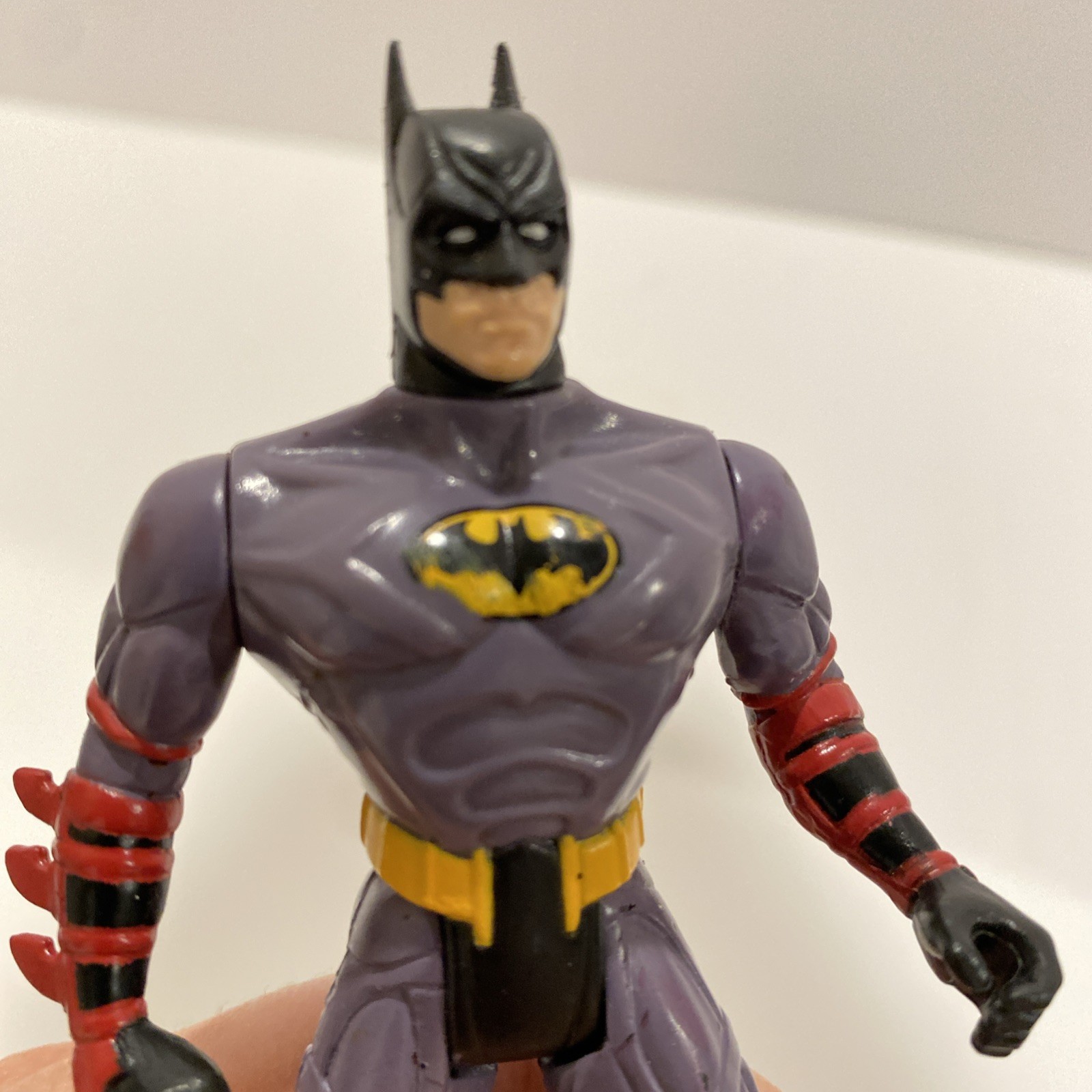 Attack Wing Batman Action Figure 5&Prime; Batman Forever Kenner Vtg 1990s 1995