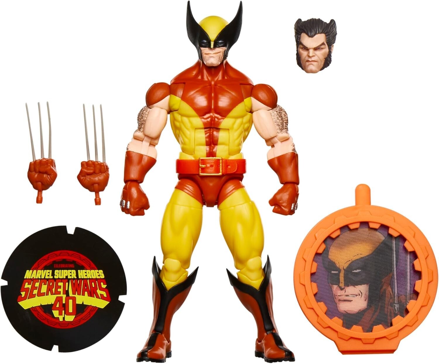 Hasbro Marvel Legends Secret Wars Wolverine 6 Inch Action Figure 2024