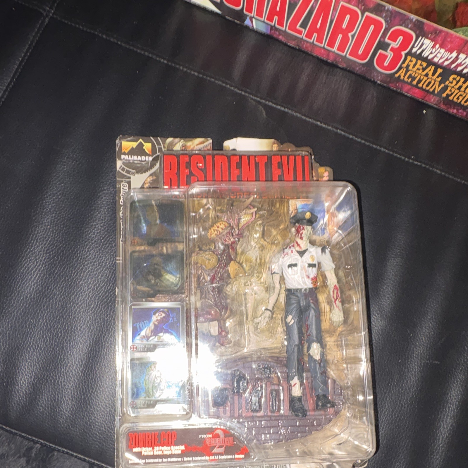 Resident Evil 2 Zombie Cop Action Figure Palisades Series 2