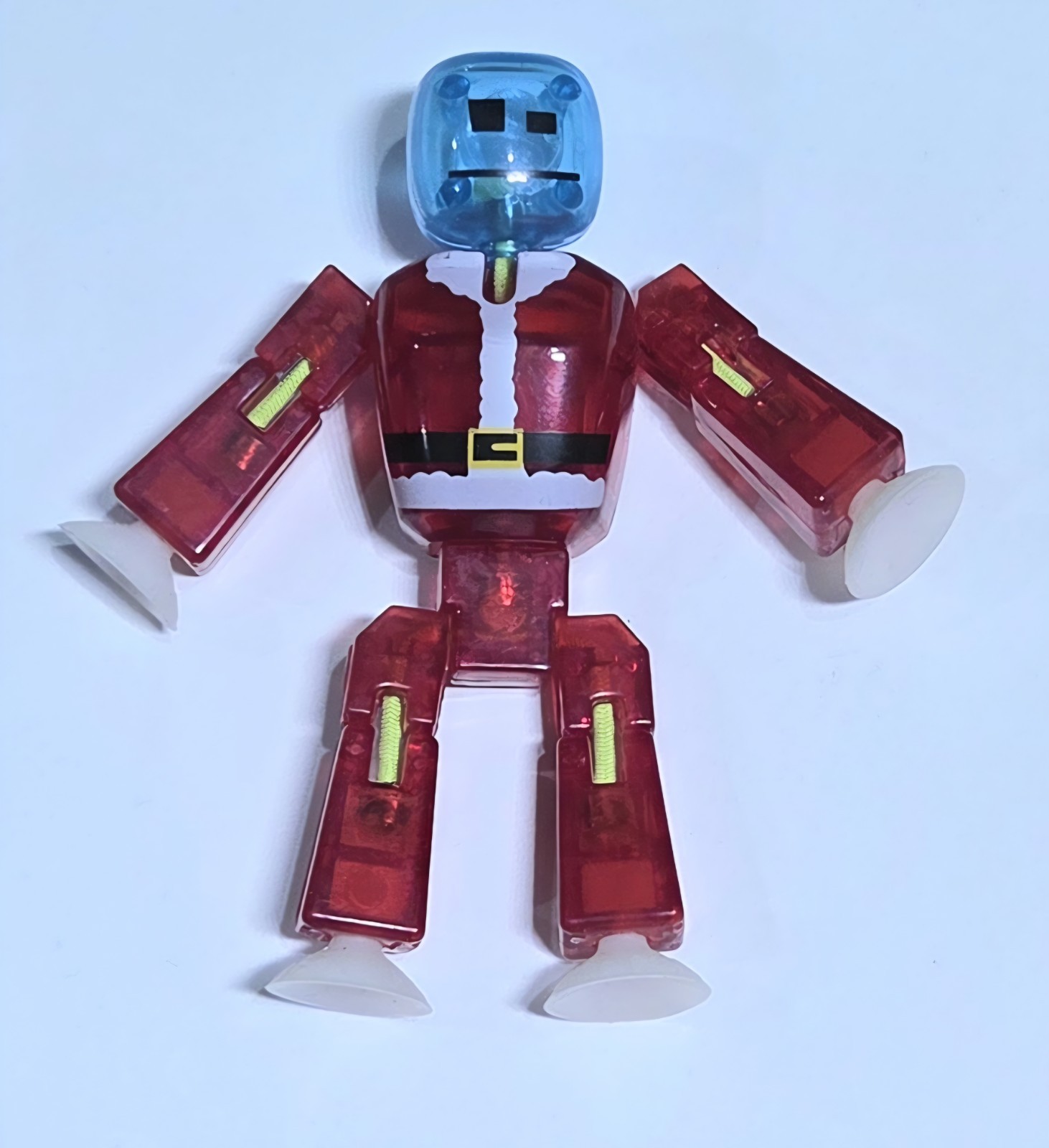 Rare Stikbot Santa 2023 Christmas Advent Calendar Figure Translucent Posable
