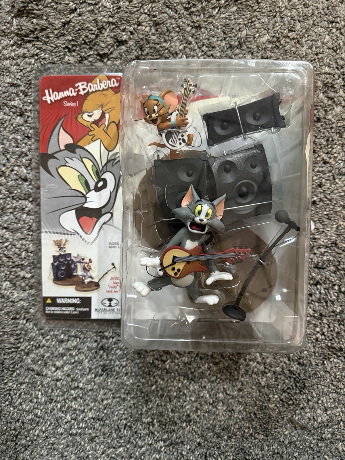 McFarlane Toys Hanna-Barbera Tom & Jerry Rock N Roll Series 1 2006 Action Figure