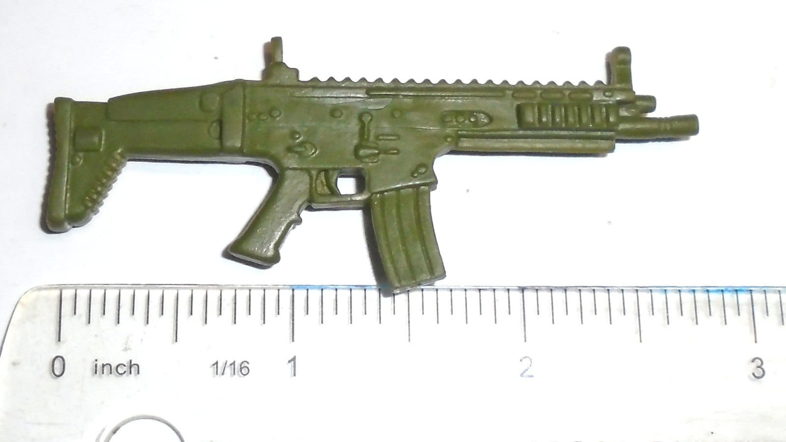 BIN G1 (4 to 8 Inch) Action Figure – Accessory SCAR Assault Rifle Machine Gun