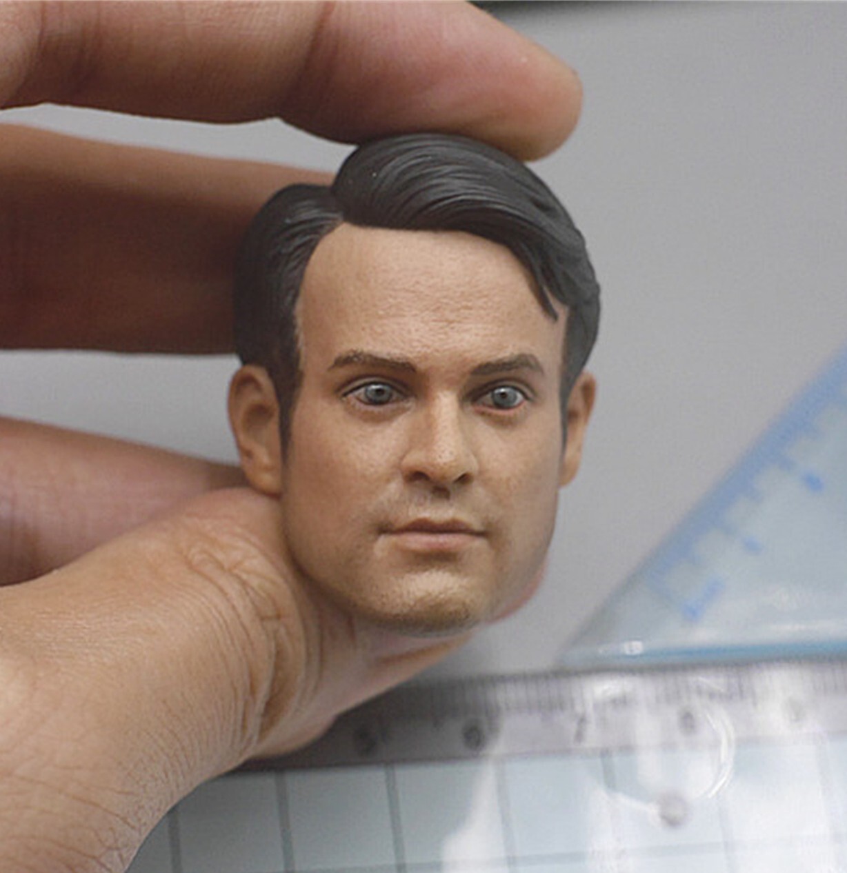 Charlie Cox Matt Murdock Head Carved 1/6 Scale DIY 12 » Action Figure