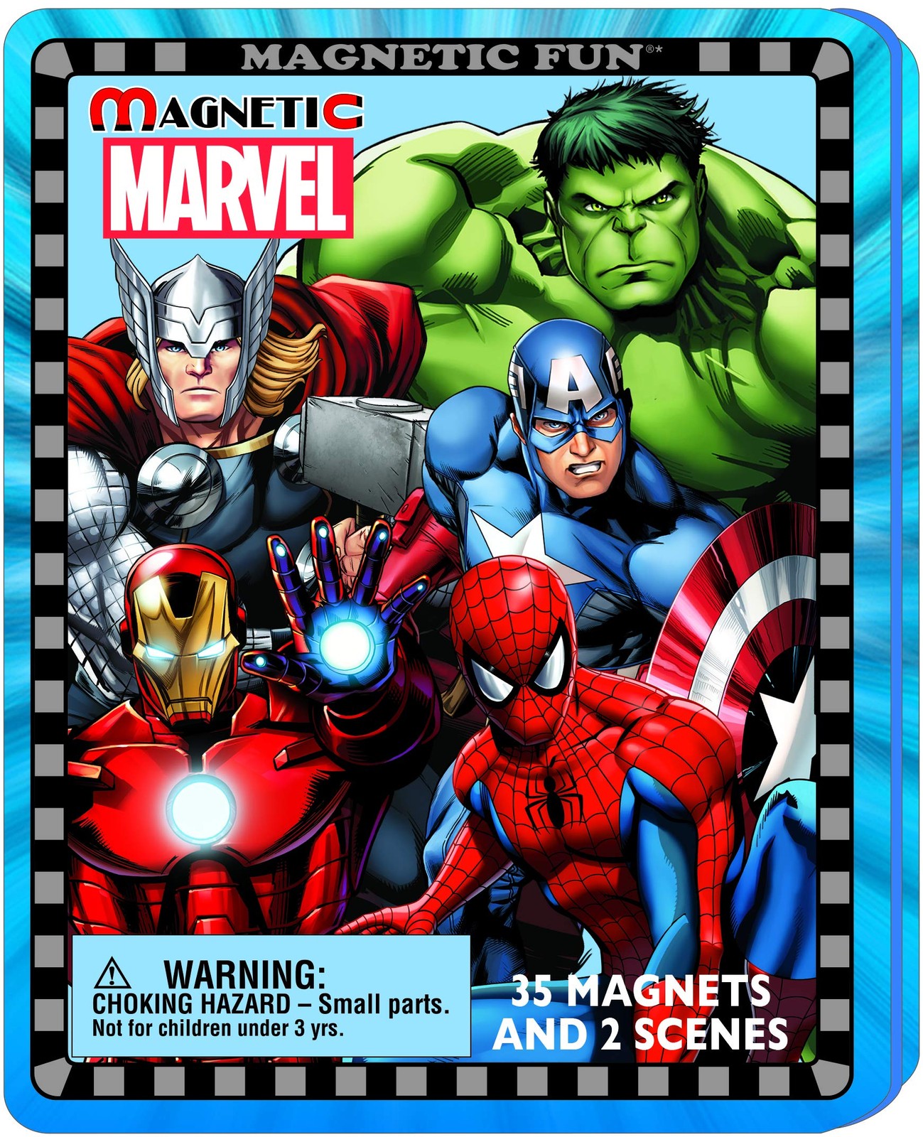 Magnetic Fun Travel Tin: Marvel Super Heroes