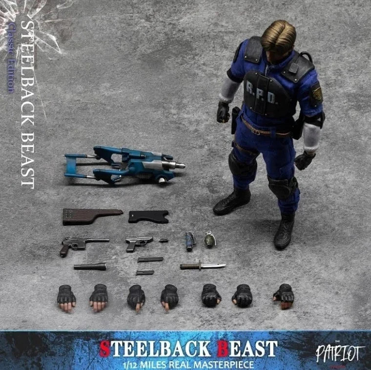 The Patriot Studio 1/12 The Steelback Beast Classic Edition Action Figure New