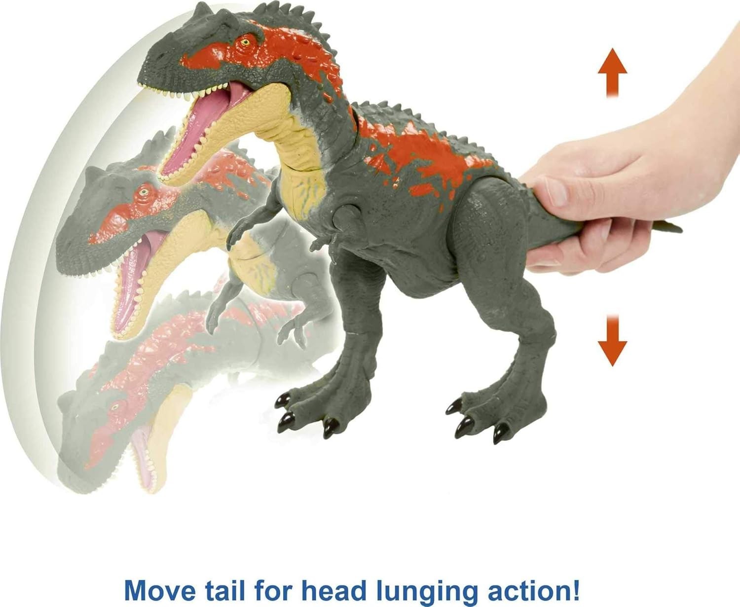 Jurassic World Albertosaurus Massive Biters Action Figure with Tail Strike