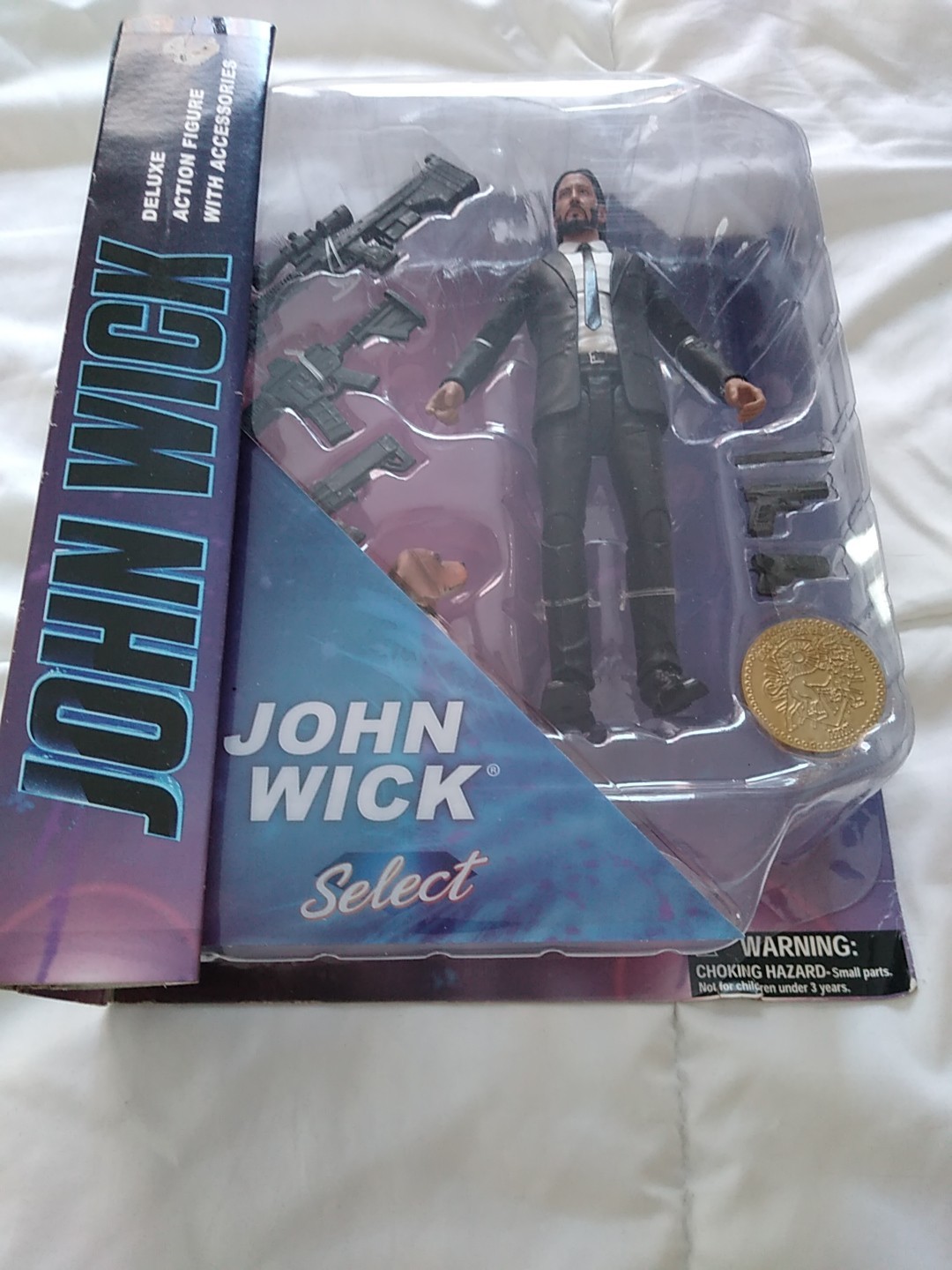 2019 Diamond Select John Wick Deluxe 7&Prime; Action Figure with Accessories New NIP