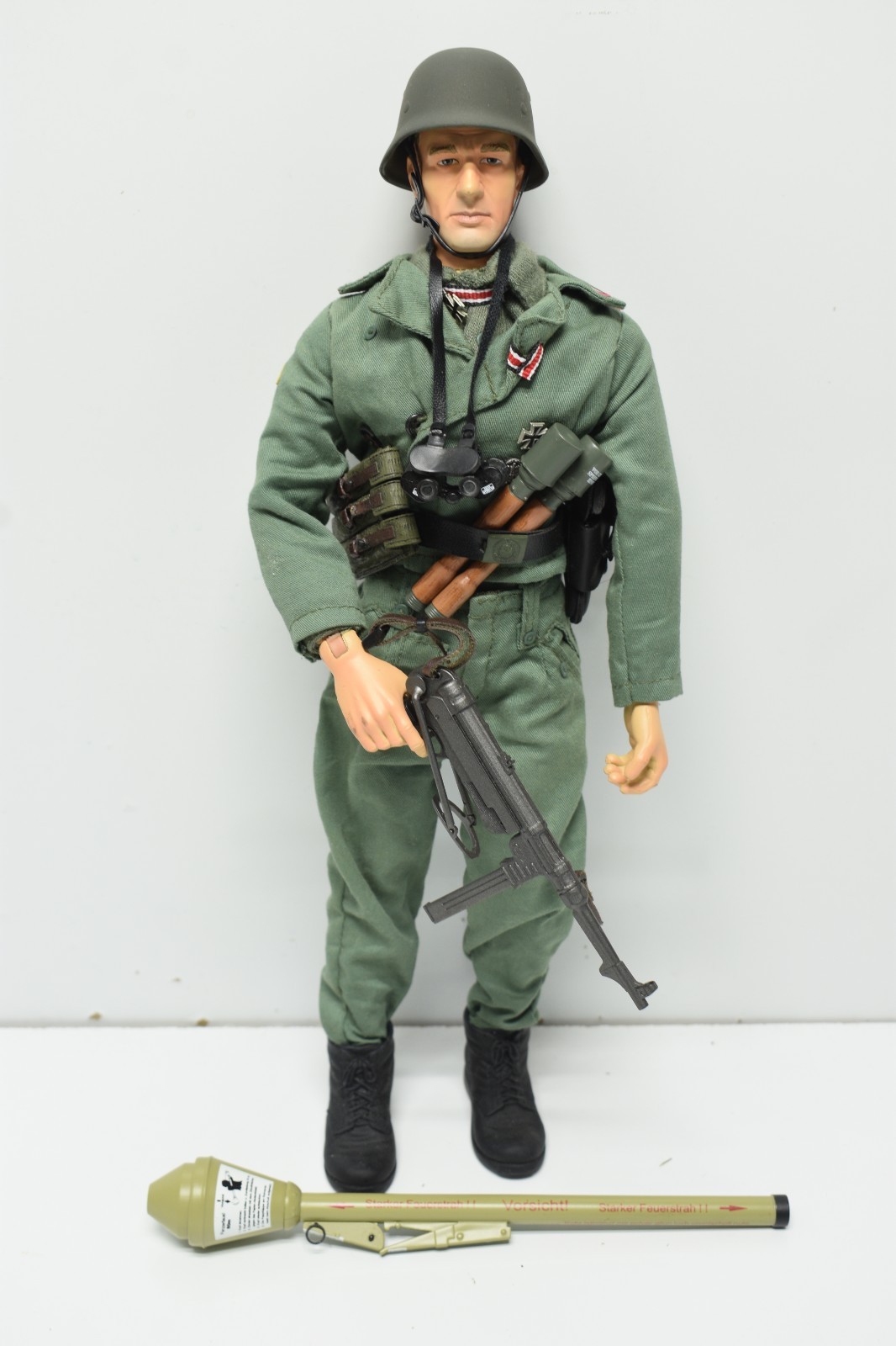 WWII 1/6 Action Fig. Corporal Franz Haas 21st Panzer Division Gunner Elite Force