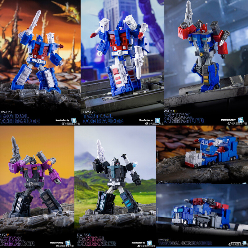 DR. WU DW-E23 Tactical Commander MINI Magnus E23T/E23D/E23B/E23P 6cm Figure