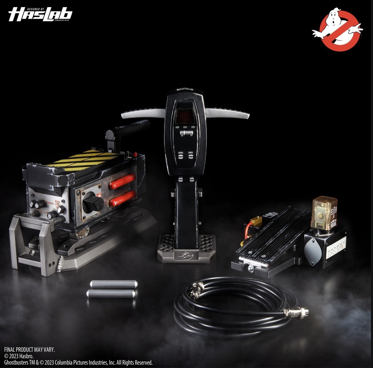 GHOSTBUSTERS PLASMA SERIES TWO IN THE BOX HASLAB NEW MIB GHOST TRAP PKE METER