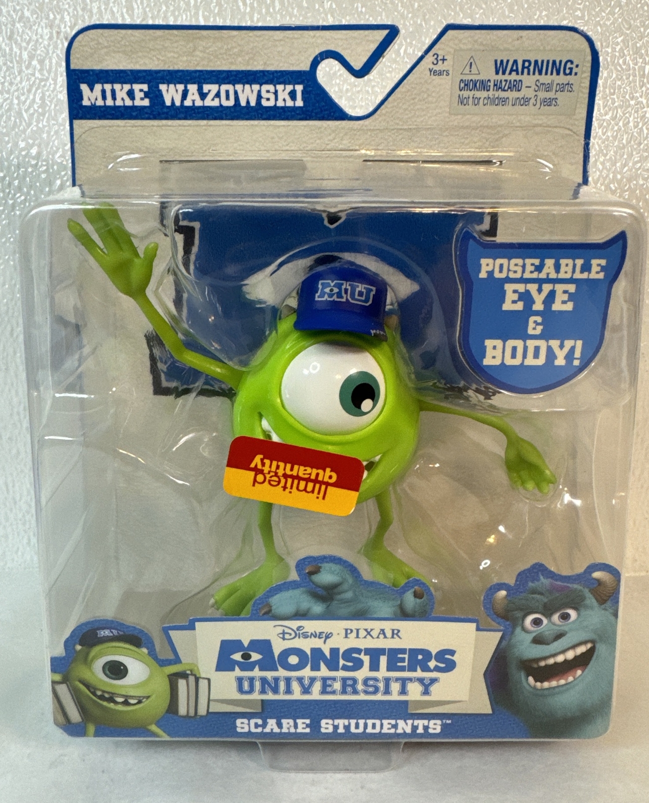 Monsters University Scare Students – Mike Wazowski – Poseable Eye & Body
