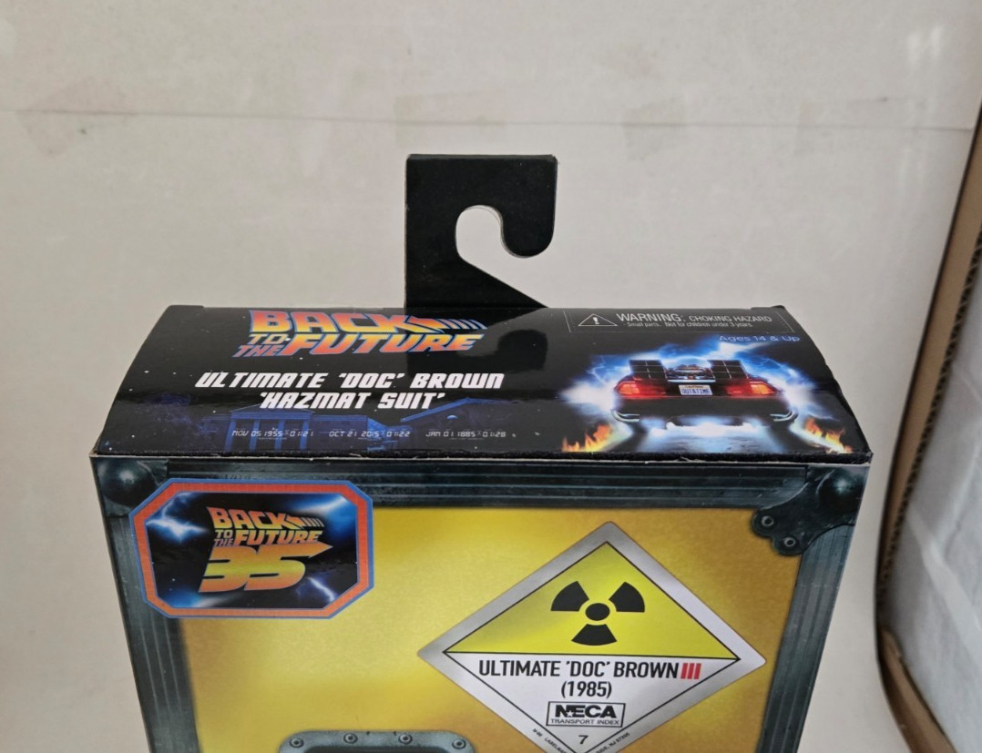 NECA Back to the Future Ultimate Doc Brown Figure Sealed In Hand