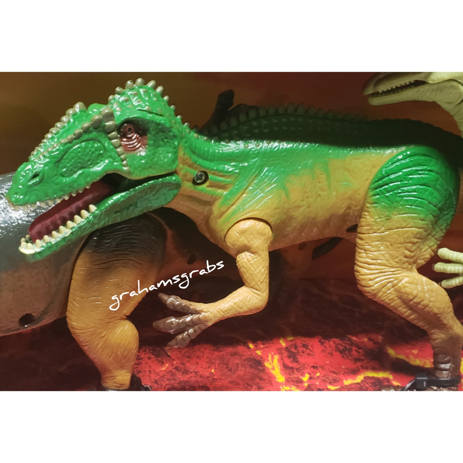 KID GALAXY POSEABLE 9&Prime; DINOSAUR ACTION 6 PIECES! CREATE EPIC BATTLES! NEW