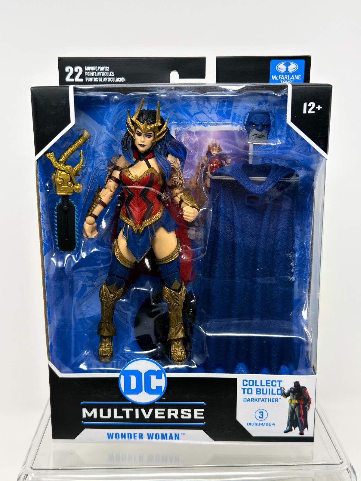 Wonder Woman Death Metal DC Multiverse McFarlane Toys 7&Prime; Dark Father BAF New