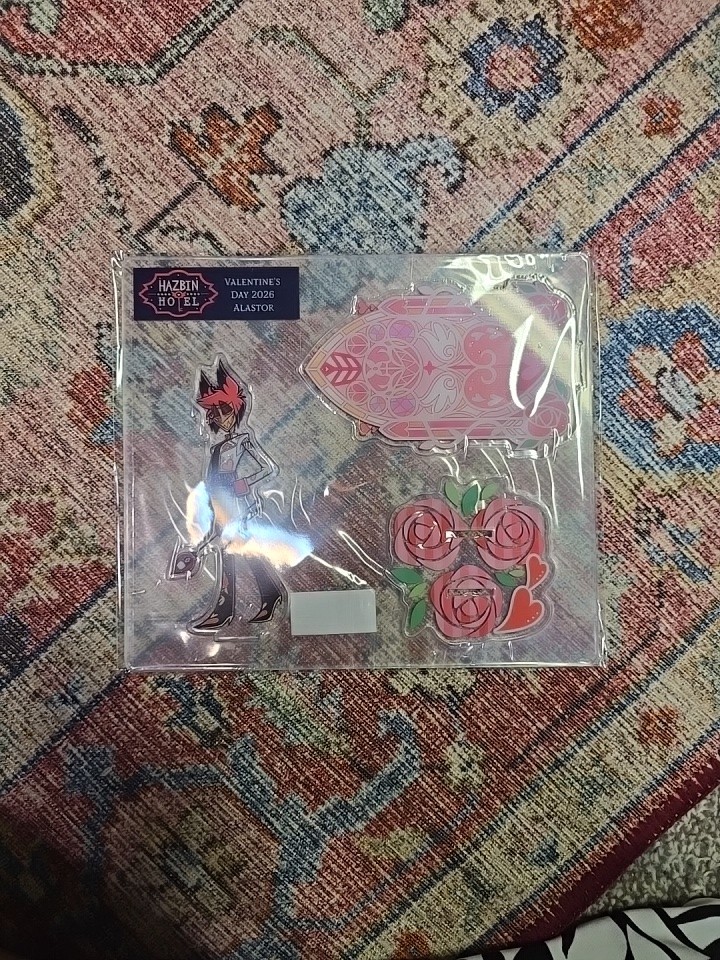 Hazbin Hotel Alastor Valentine’s Day 2026 Acrylic Standee Limited Edition InHand