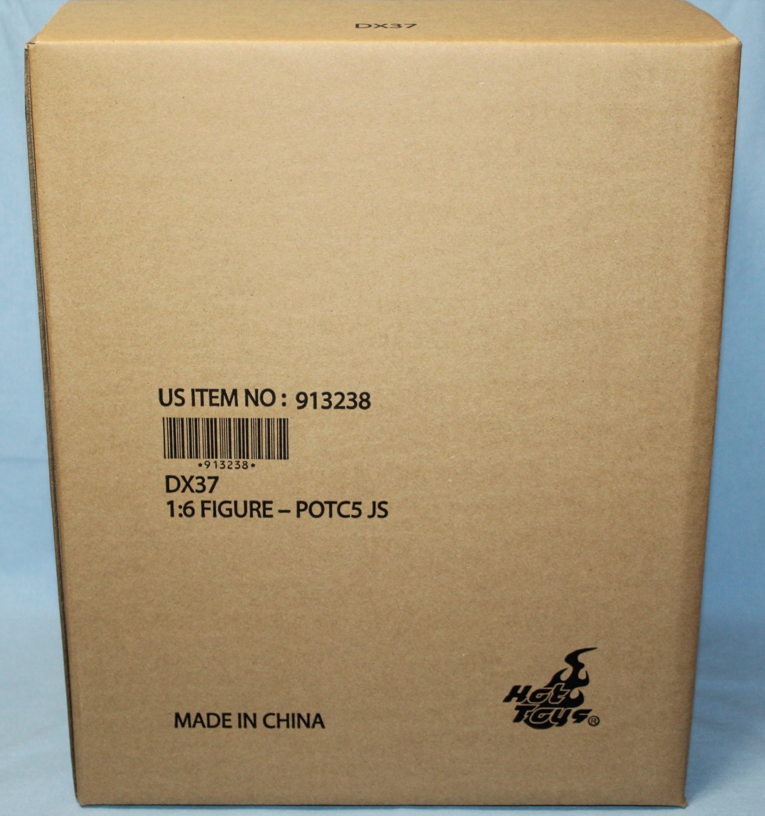 1/6 HOT TOYS CAPT. JACK SPARROW DX37 PIRATES OF THE CARIBBEAN 5 DMTNT 12&Prime; FIGURE
