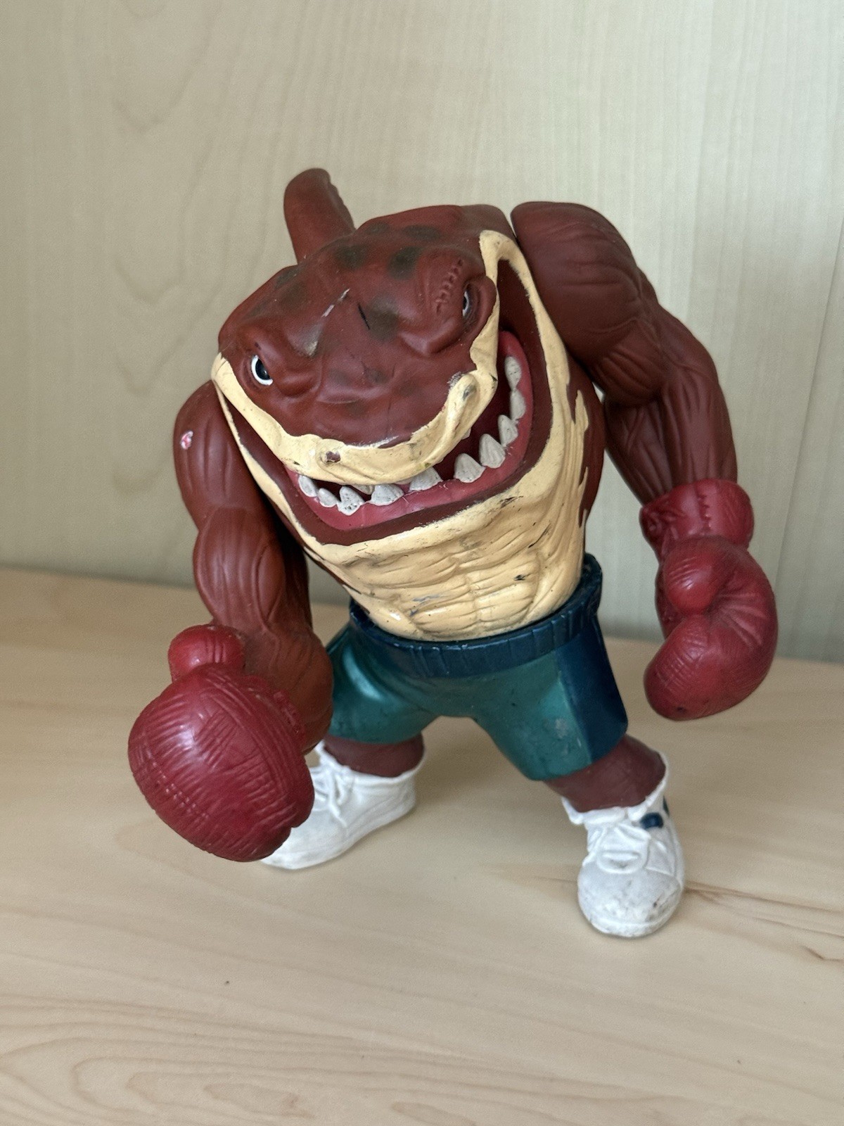 Street Sharks 1995 « Slammer » Action Figure Street Wise SLAMMU Boxer