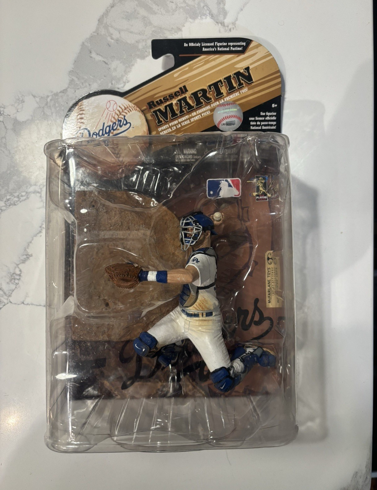 McFarlane Toys Russell Martin MLB Baseball Action Figure Multicolor Plastic