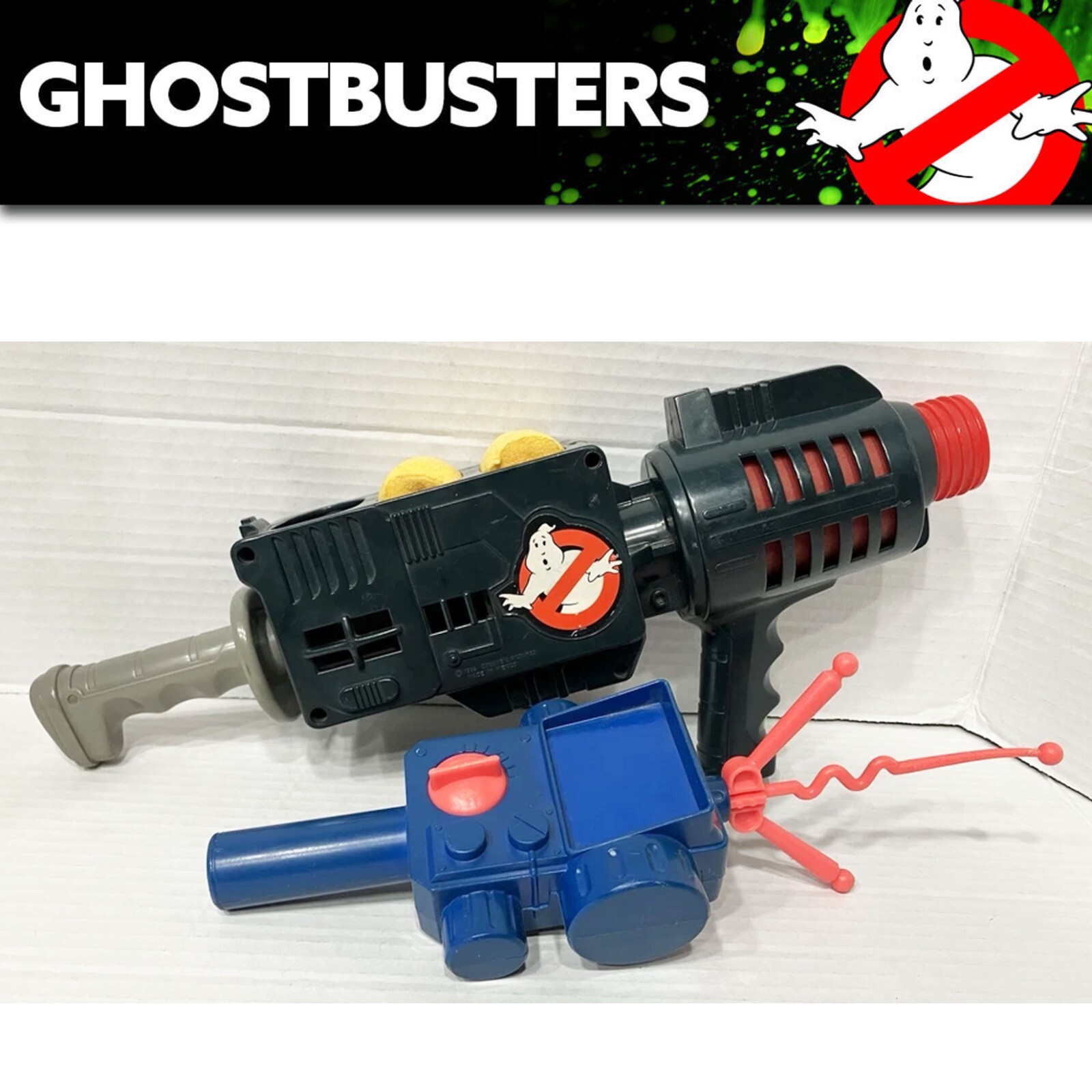 The Real Ghostbusters Ghost Popper & PKE Meter 1984 Kenner Vintage