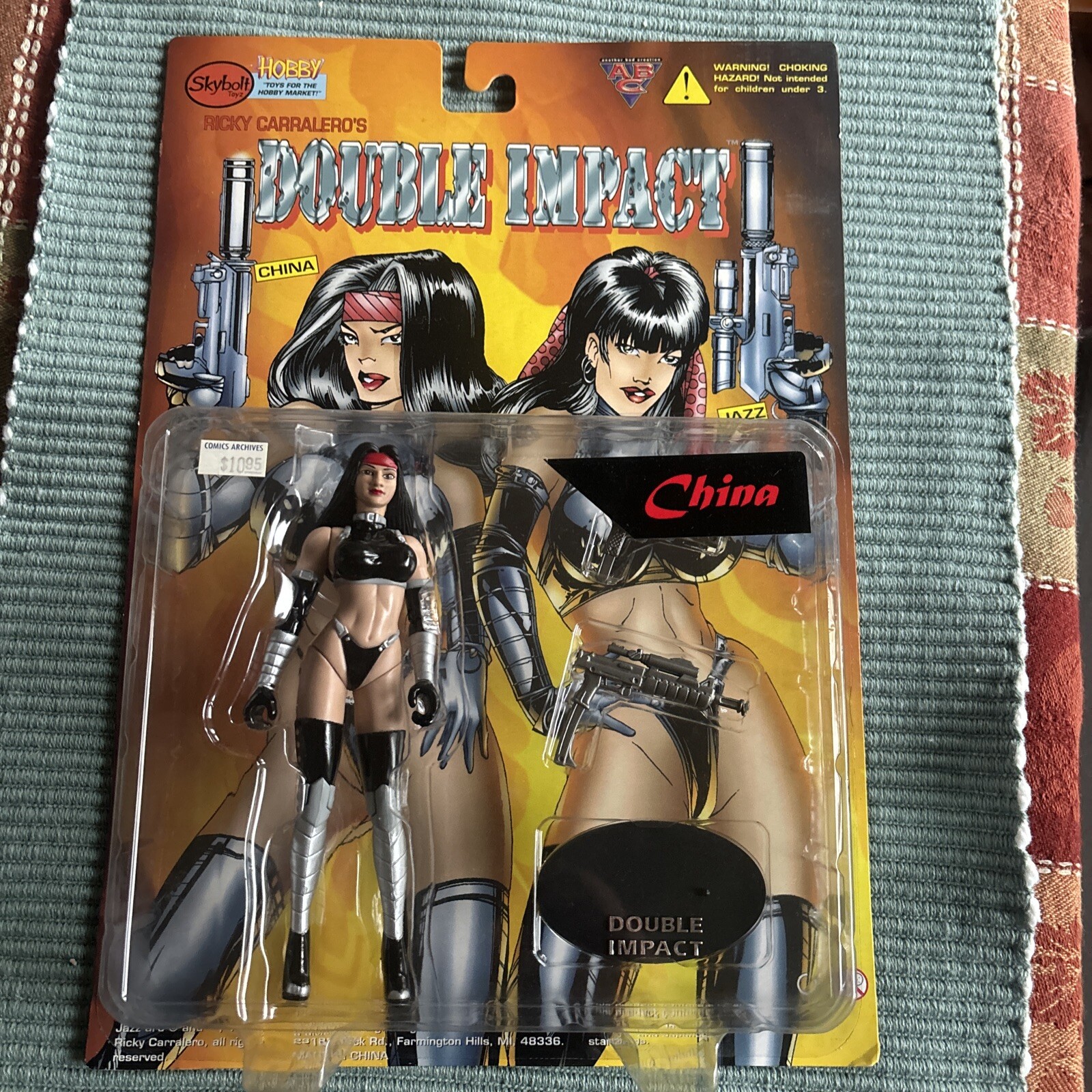 Skybolt Toys Double Impact China Black (1998) 6&Prime; Figure