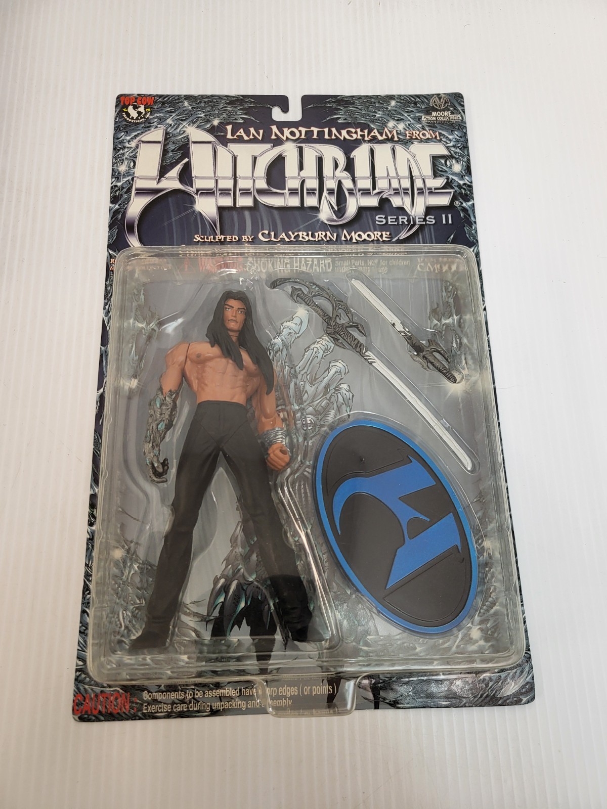 1999 Ian Nottingham Witchblade 6&Prime; Action Figure Series 2