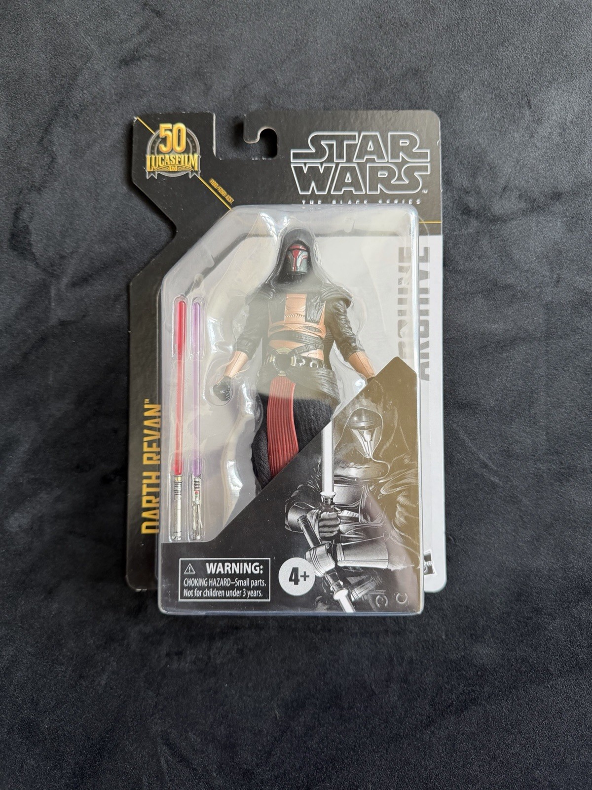 Hasbro Star Wars the Black Series 50th Anniversary Darth Revan Sith Lord