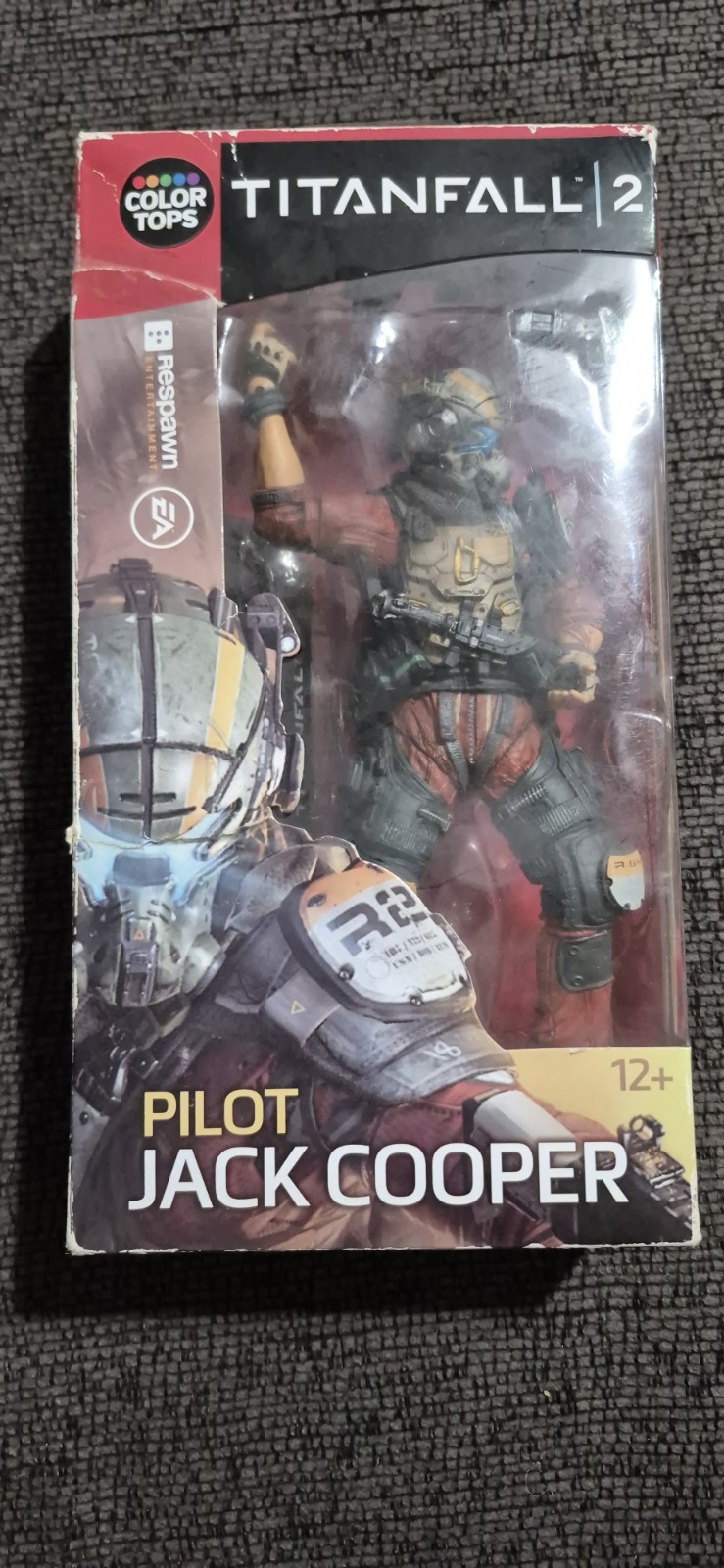 Titanfall 2 Pilot Jack Cooper Action Figure McFarlane Color Tops Box Has Wear