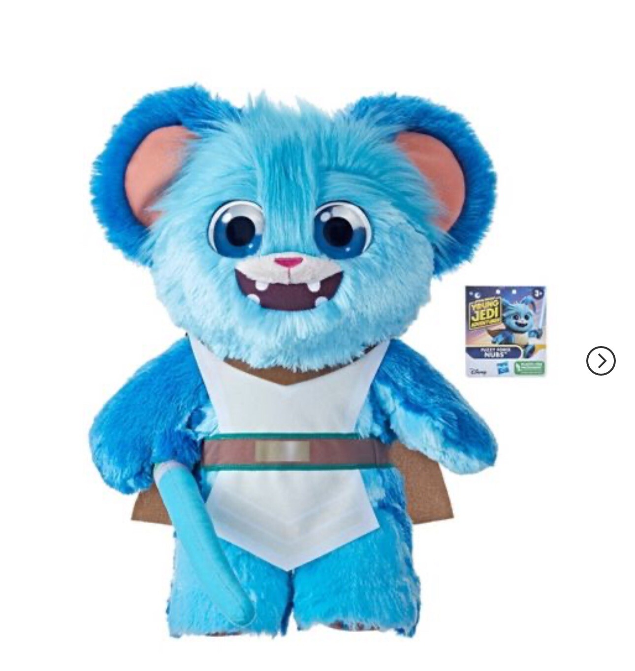 Star Wars Young Jedi Adventures Fuzzy Force Nubs Large Plush