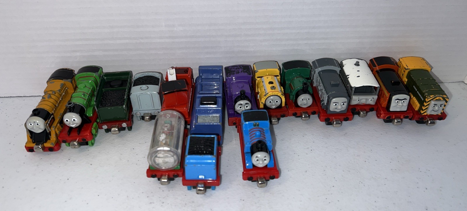Thomas & Friends Take-N-Play Diecast Train Lot of 16 Engines And Cars