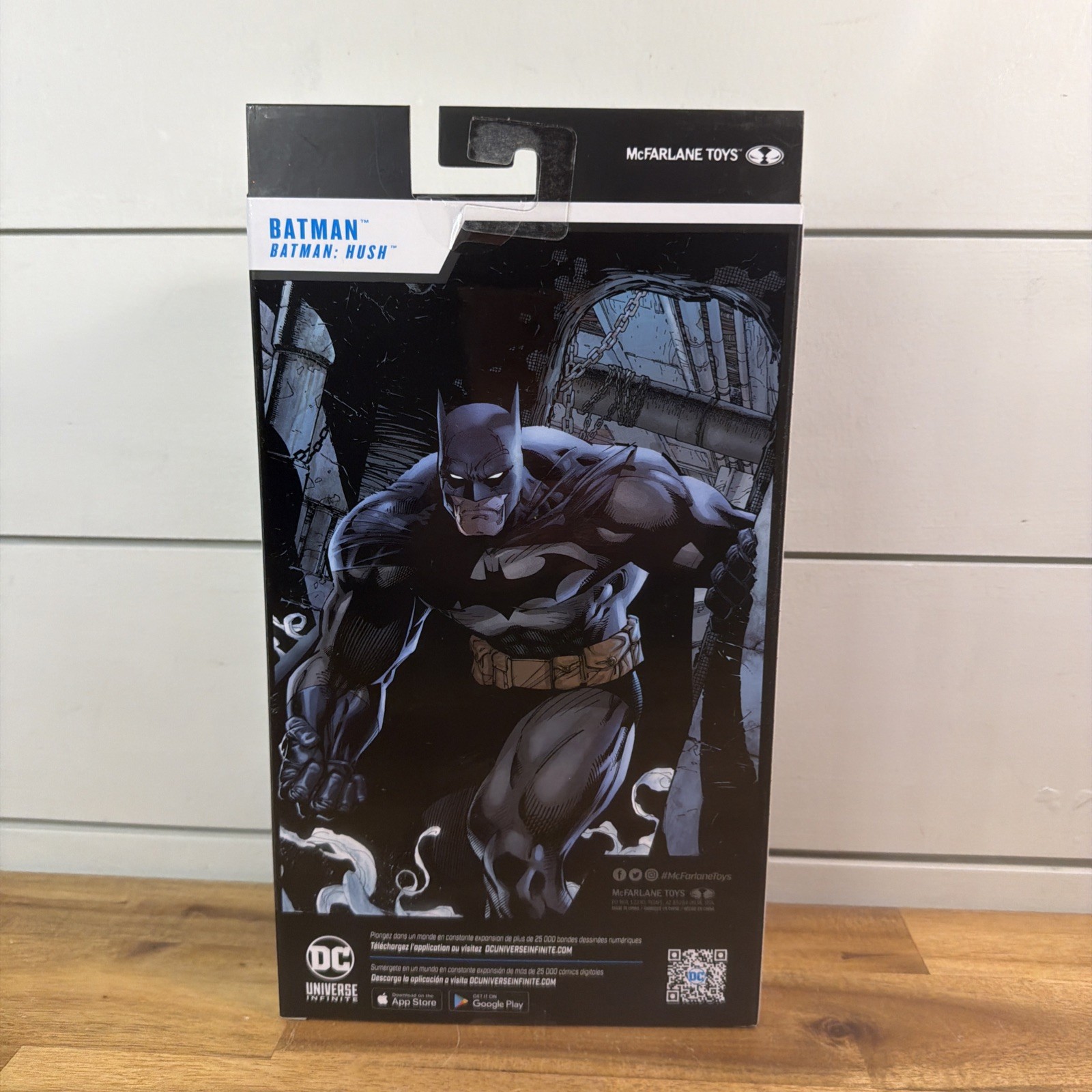 McFarlane DC Multiverse Batman Hush Black & Grey Variant 7&Prime; Figure Ships Fast!