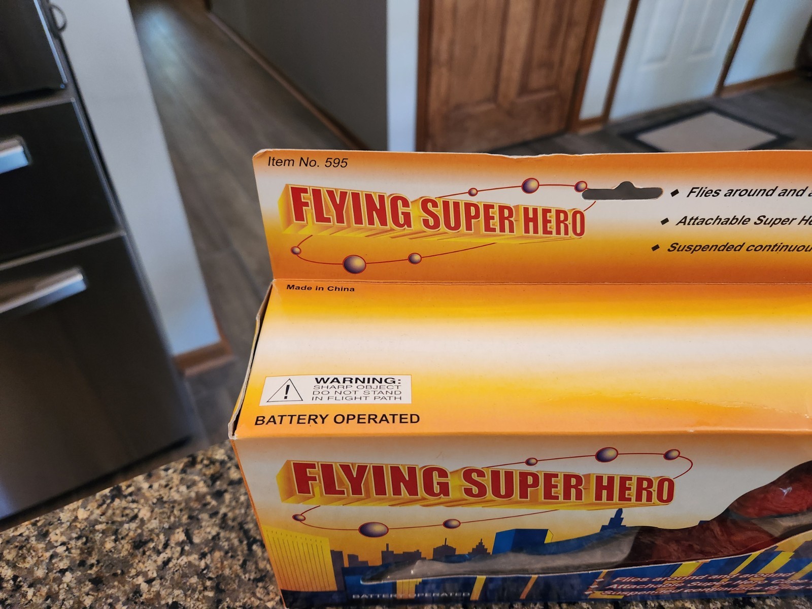 Vintage Magical Key International Flying Superhero Item No. 595 NEW IN BOX!!!