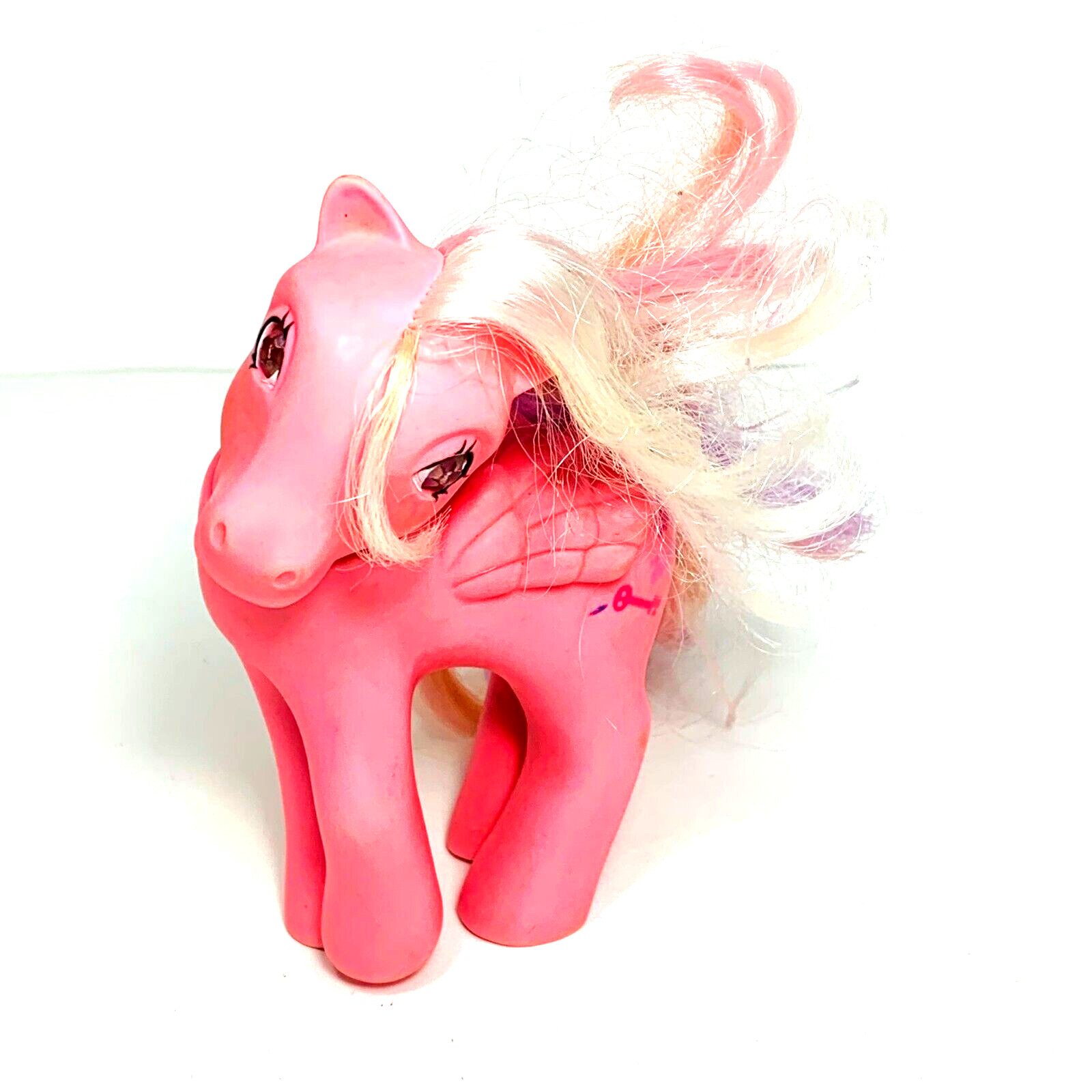 My Little Pony G1 &rsquo;87 Pink Twinkle Eye Locket Pegasus Gem Eyes Hong Kong VTG