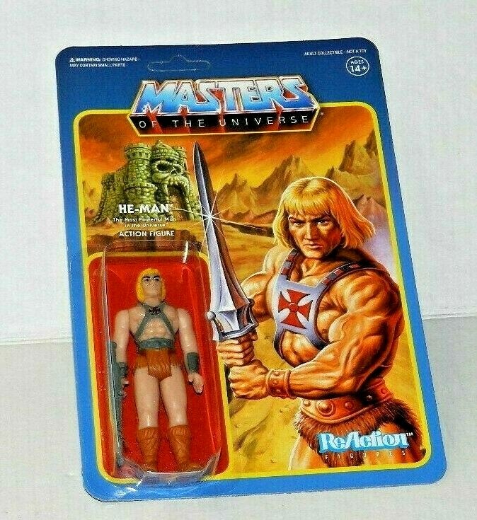 MASTERS OF THE UNIVERSE HE-MAN CLASSIC VINTAGE REISSSUE COLLECTION RARE WAVE