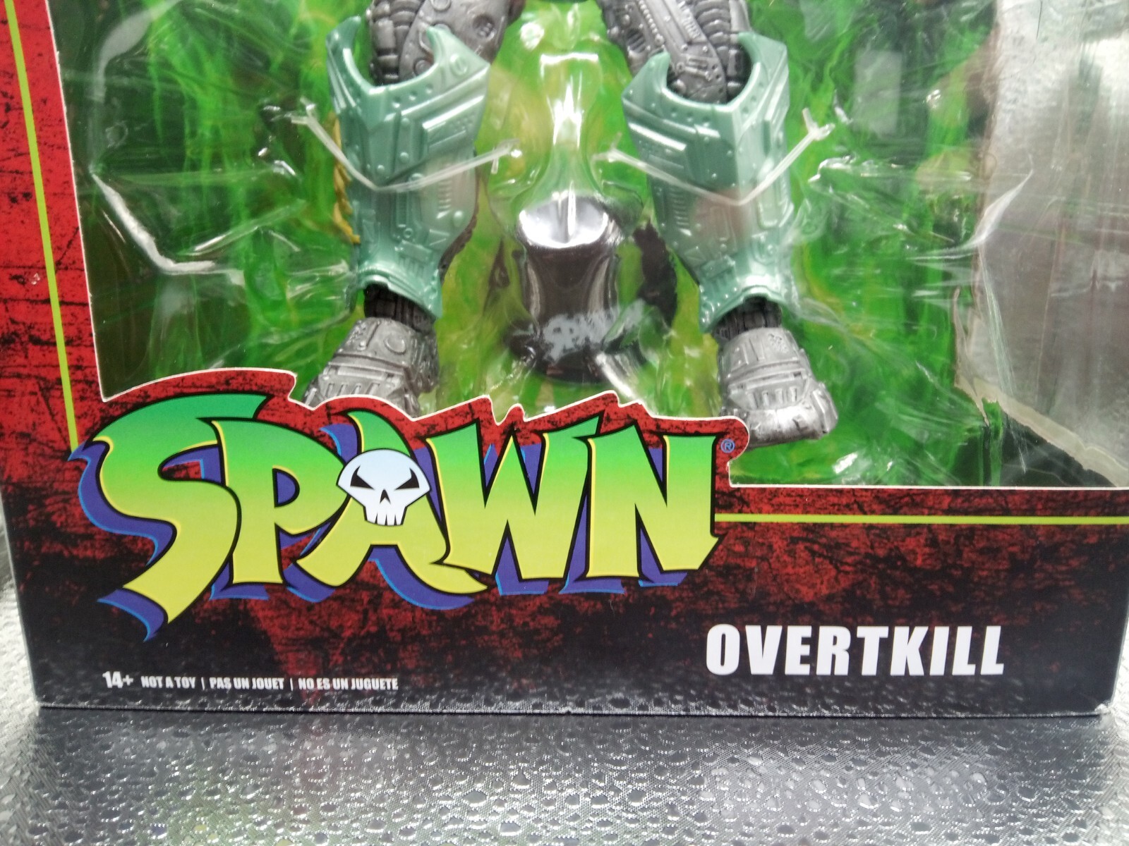SPAWN OVERTKILL MEGAFIG 10&Prime; Action Figure McFARLANE TOYS 22 Moving Parts