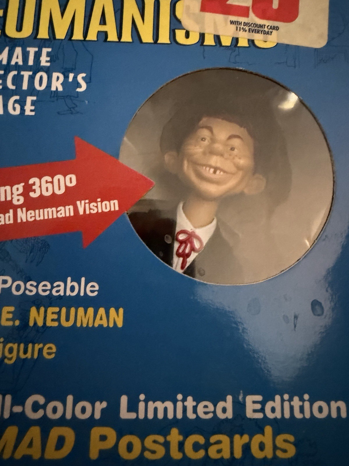 Mad Neumanisms Ultimate Collector&rsquo;s Set, Book, Figure, Magnets, Postcards,Sealed