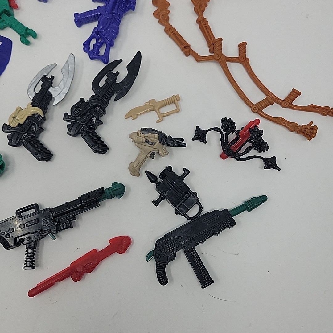 Skeleton Warriors Playmates Weapons Accessories Lot Vintage