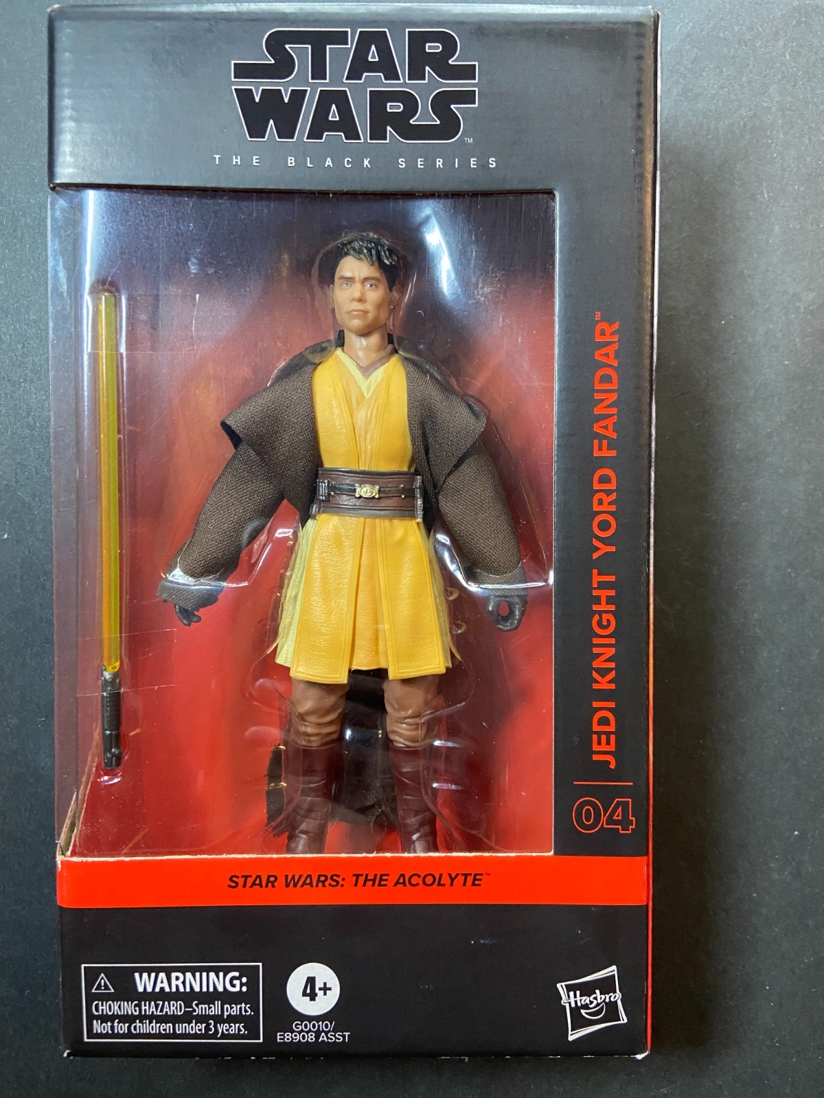 Star Wars The Black Series JEDI KNIGHT YORD FANDAR #04 The Acolyte 6” Figure NEW