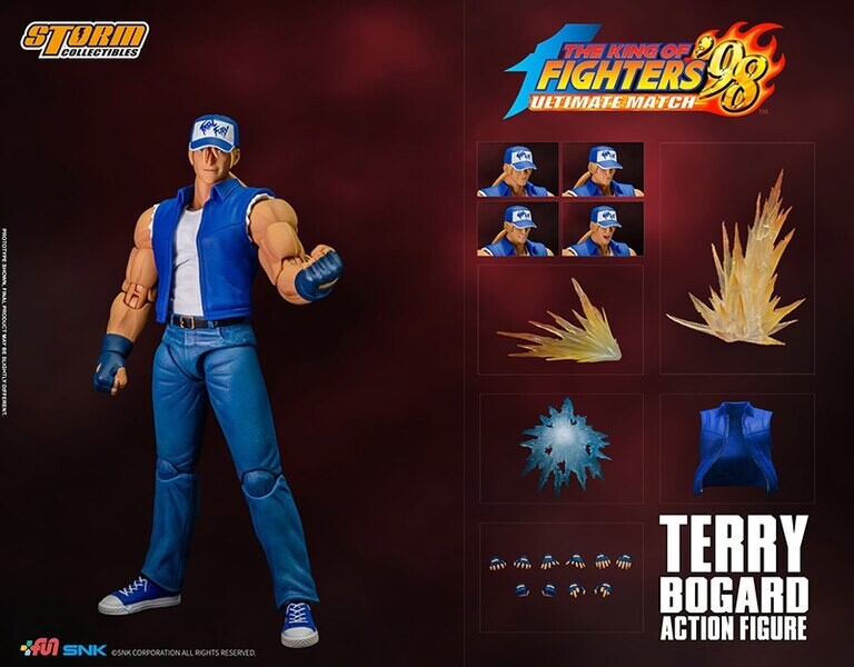STM87321: STORM COLLECTIBLES The King of Fighters &rsquo;98 Terry Bogard (Blue)