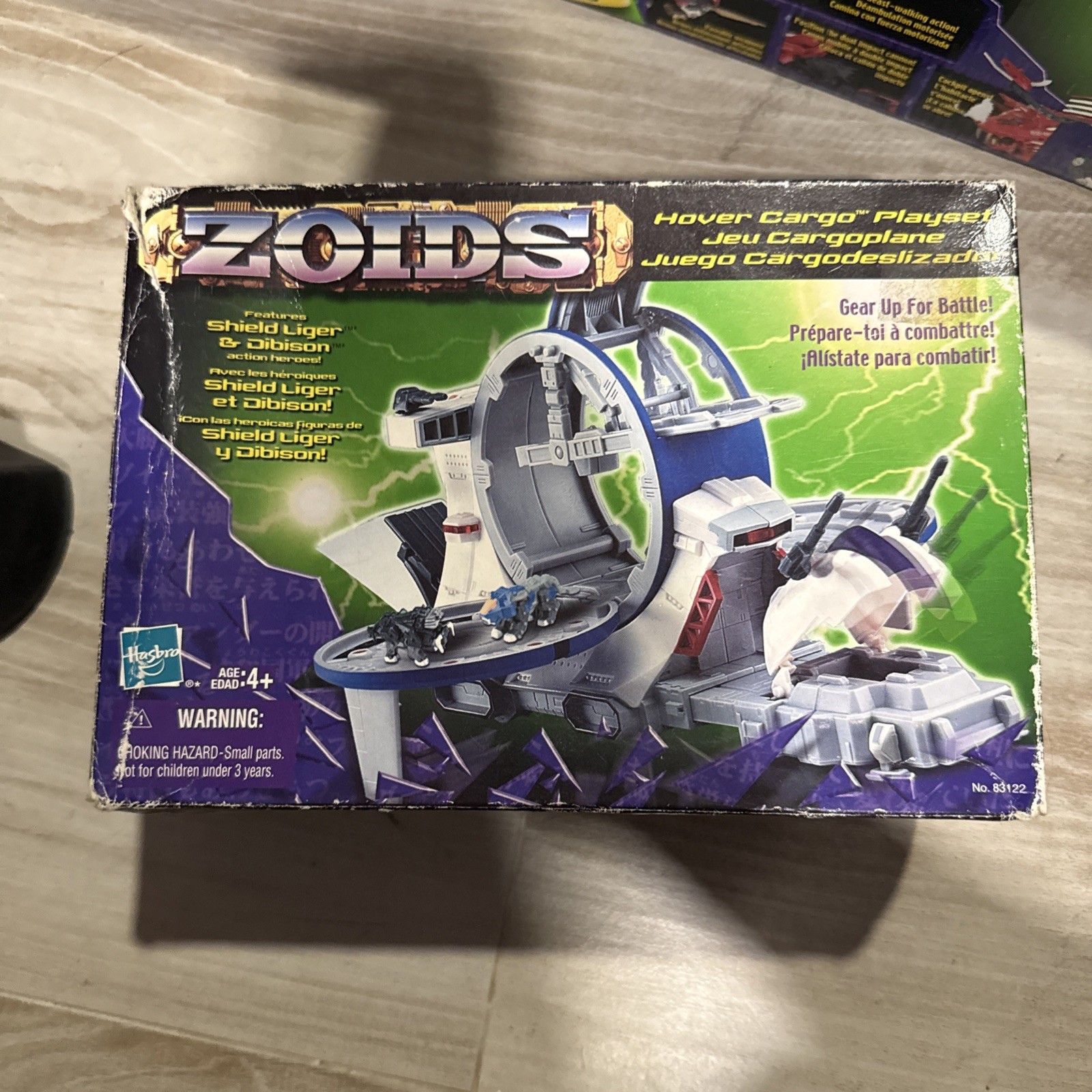 ZOIDS HOVER CARGO PLAYSET 2001 SEALED HASBRO NIB