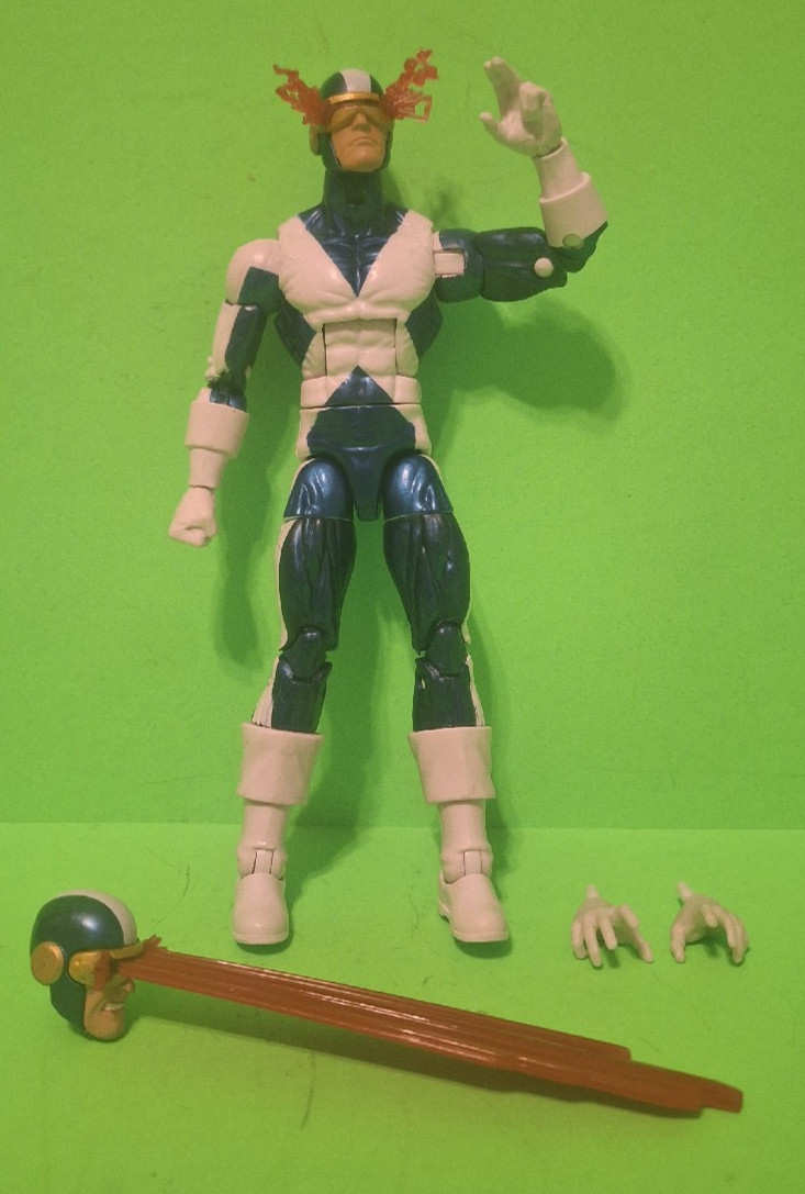 Marvel Legends CYCLOPS – X-MEN RETRO SERIES + GREAT COMIC BOOK X-FACTOR # 26