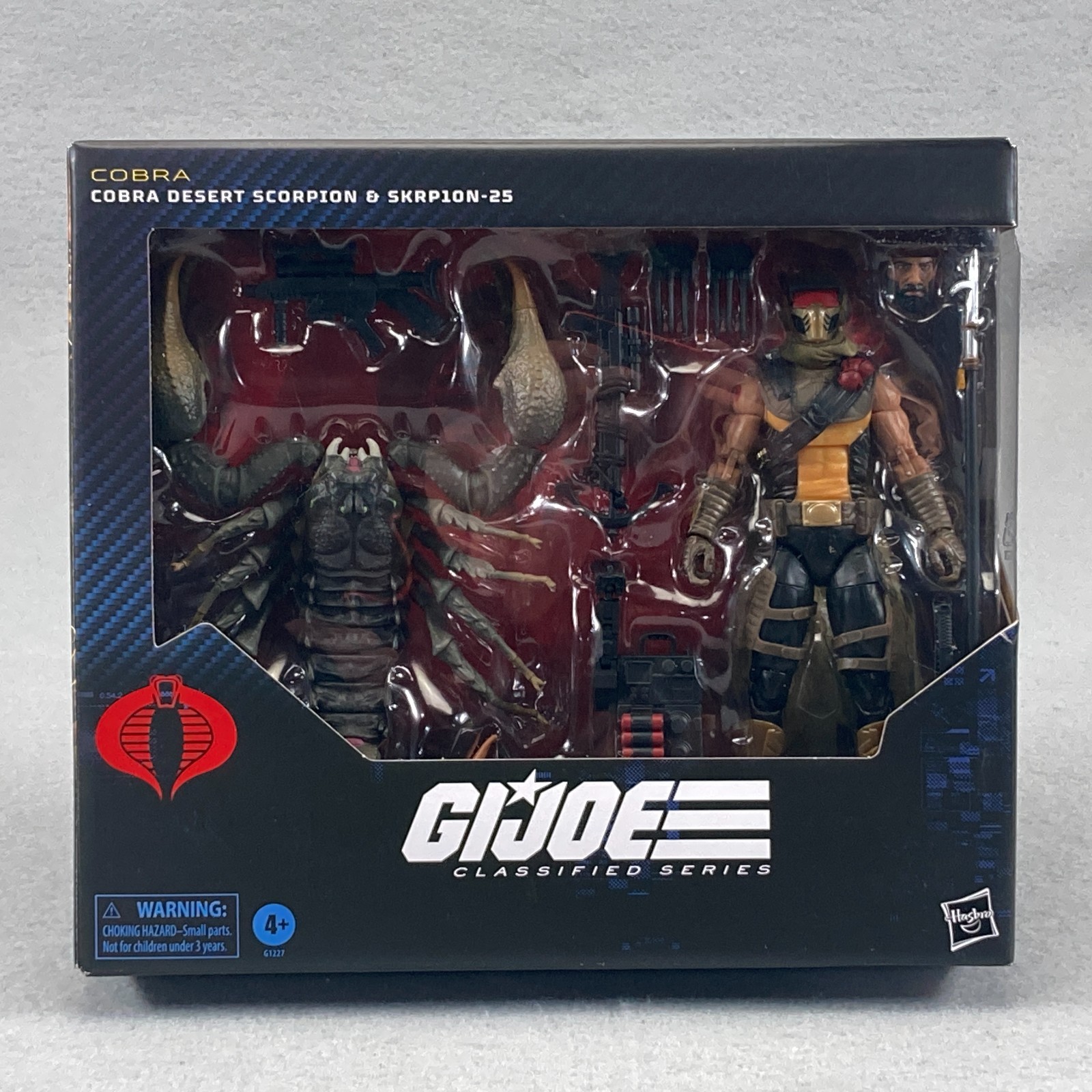 G.I. Joe Classified Series #180 Cobra Desert Scorpion & SKRP10N-25 Figure