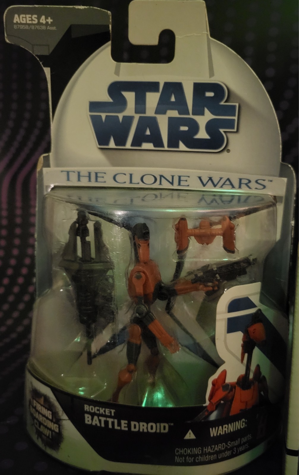 Hasbro Kenner Star Wars, Battle Droid 4-Pack, Destroyer & Space Droid, Factory