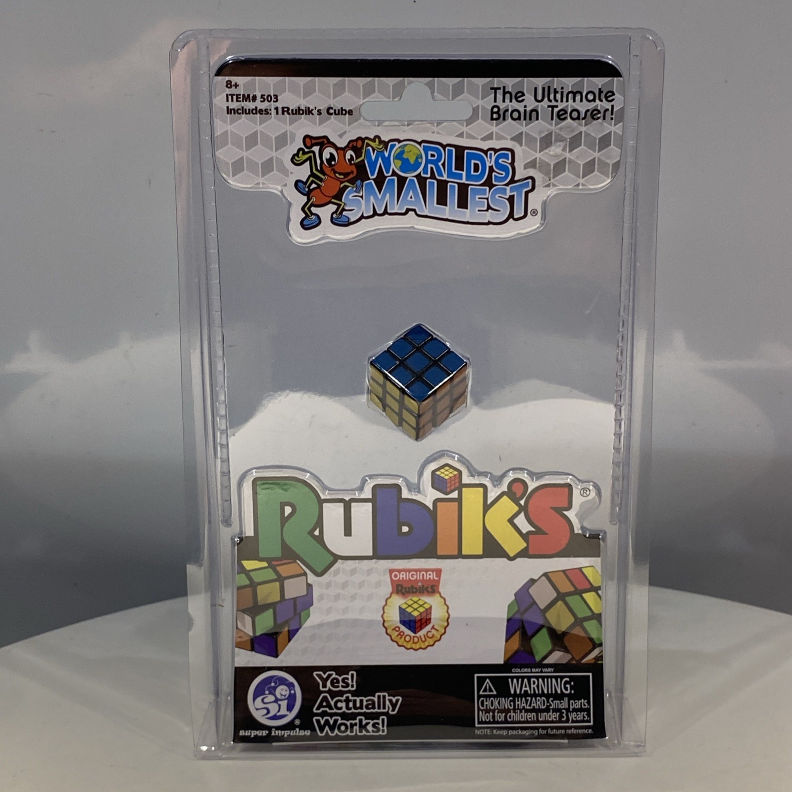 Super Impulse 503 Plastic Multicolor 8+ Years Worlds Smallest Rubik&rsquo;S Cube