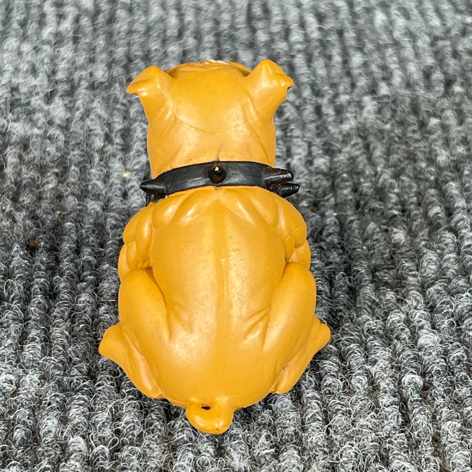 Vintage Y2K Hey Homies Hood Pups Bulldog Puppy Dog Spike Collar Mini Figure