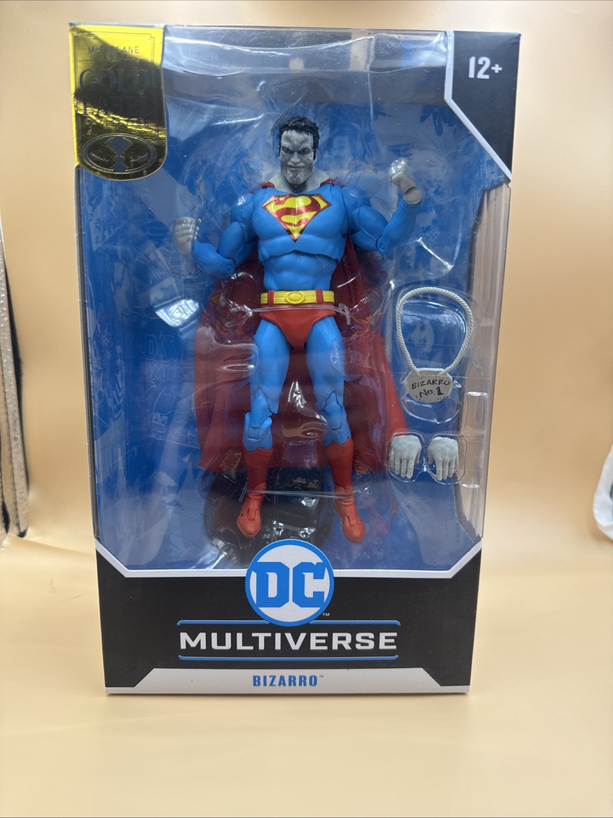 McFarlane DC Multiverse BIZARRO DC Classic Gold Label Collection 7” Figure NIB