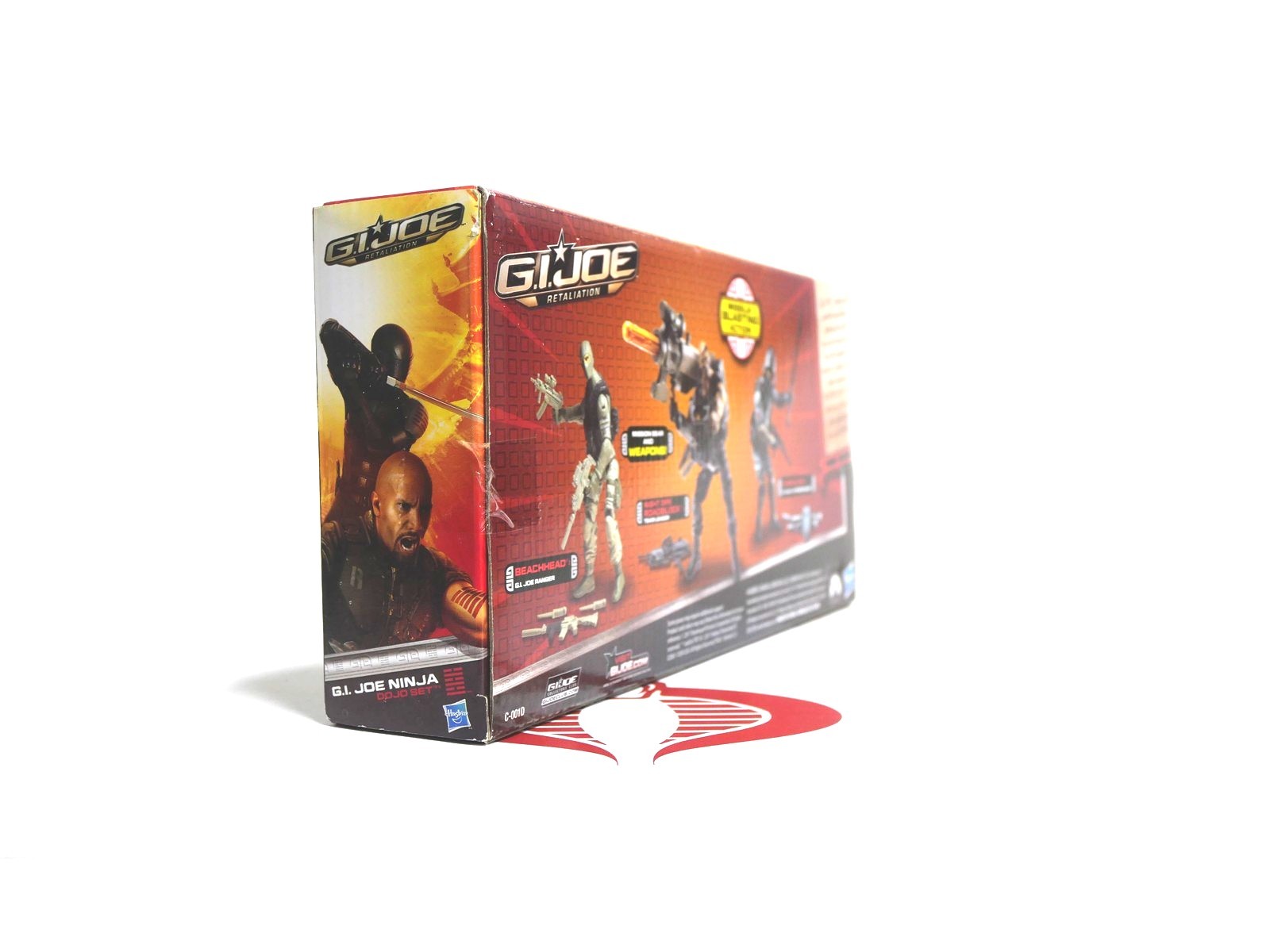 GI Joe Action Figure NINJA DOJO SET SET Night OPS Roadblock Retaliation 2012 MIB
