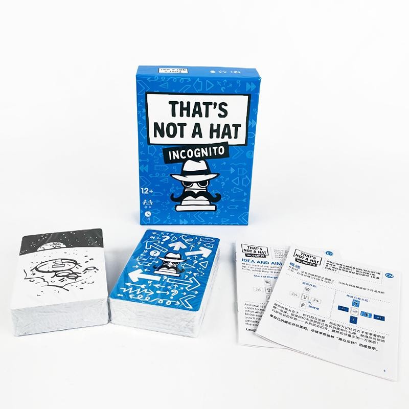 That&rsquo;s Not A Hat-Fun Bluffing & Memory Party Game for All Ages Components