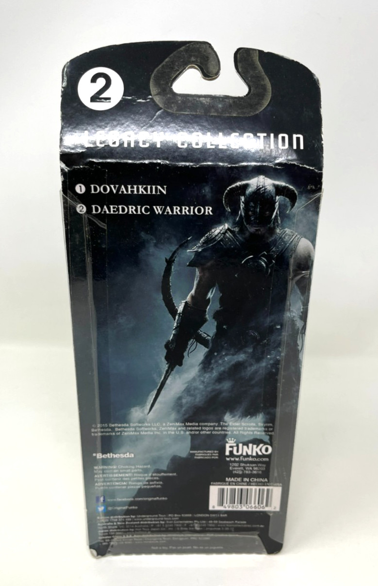 The Elder Scrolls Skyrim Daedric Warrior Action Figure Legacy Collection Funko