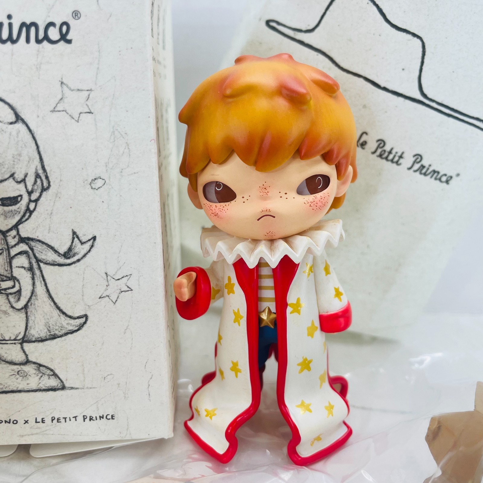 POP MART Hirono Le Petit Prince Series Confirmed Figure The King NEW In Open Box