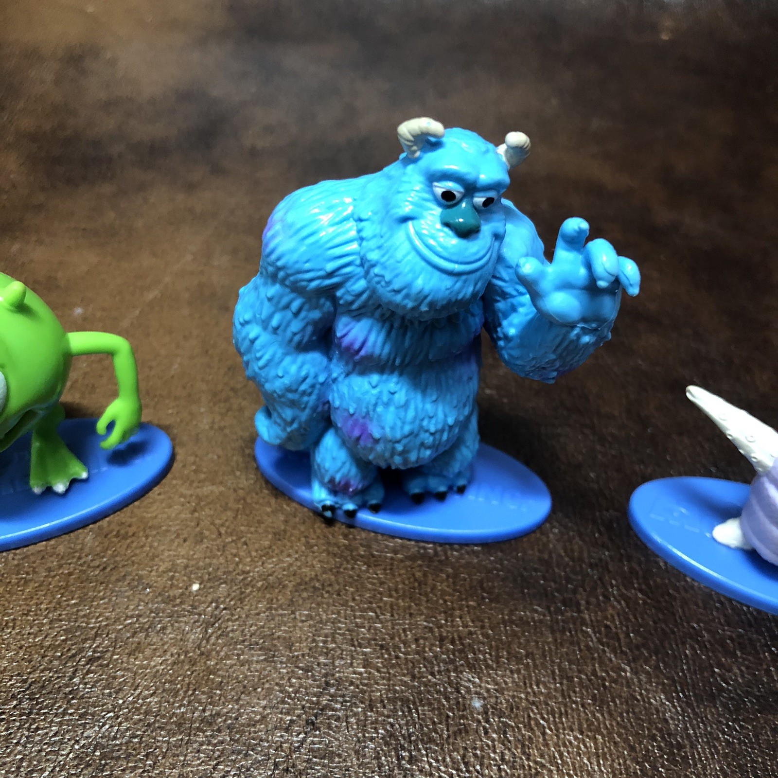 Disney Pixar Monsters Inc Poseable Action Figures Toy Lot Sully Mike Boo
